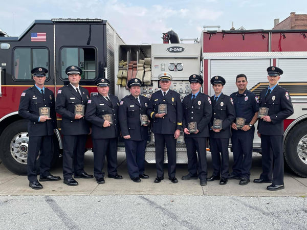 Calumet City Firefighters honored for rescue