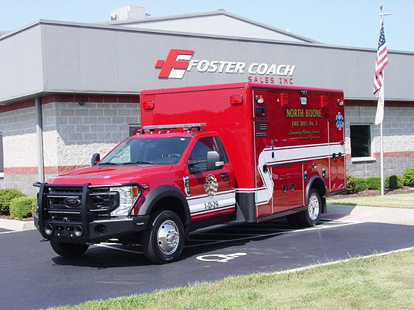 New ambulance for the North Boone Fire District No. 3