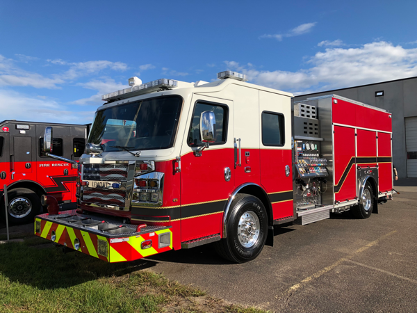 new Rosenbauer Commander fire engine