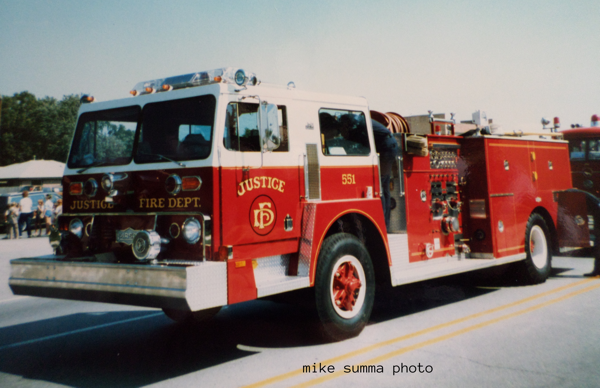 1981 Hendrickson Pirsch fire engine