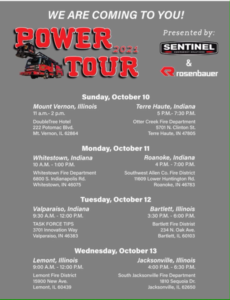 Rosenbauer/Sentinel ES Power Tour 2021