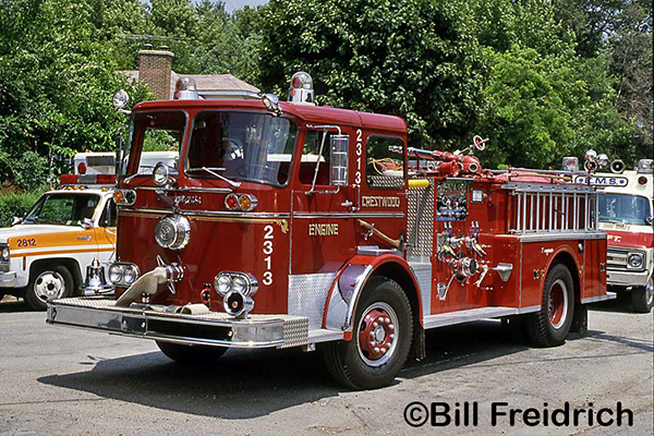 1966 Seagrave fire engine