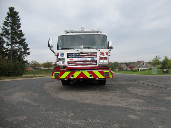 new Rosenbauer fire engine for the Lemont FPD in Illinois