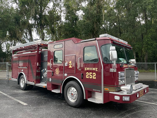 new E-ONE fire engine for Urbana IL