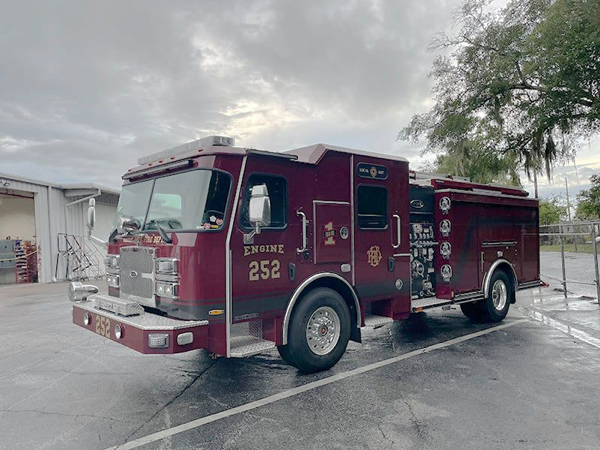 new E-ONE fire engine for Urbana IL
