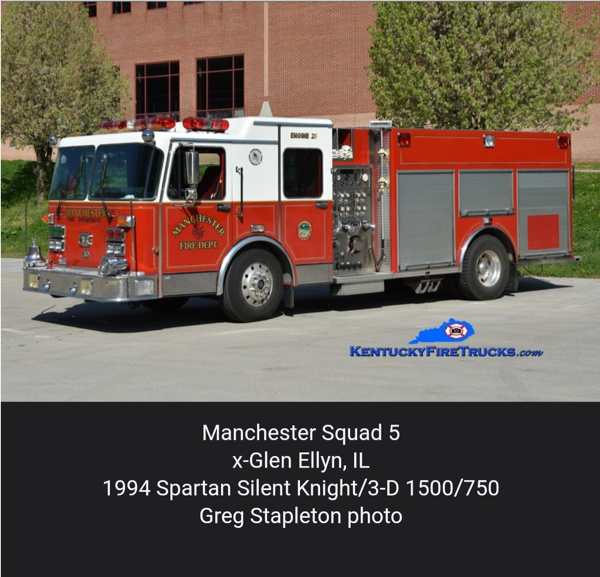 1994 Spartan Silent Knight - 3D fire engine formerly owned by the Glen Ellyn FD in Illinois