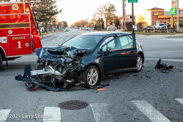 #MVA; #wrecked car; #crashscene; #larryshapiro