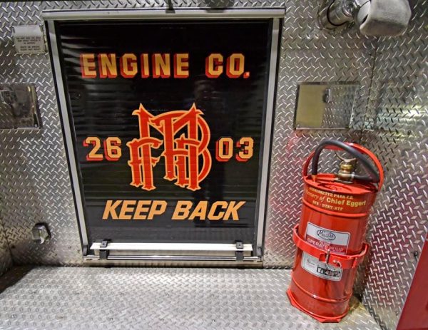 graphics on fire engine