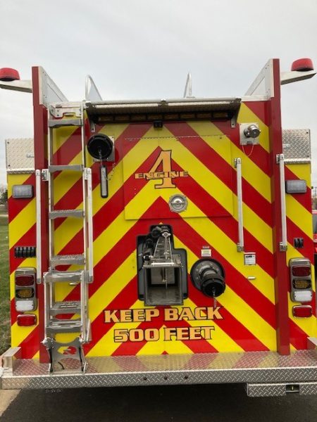 Sycamore Fire Department Engine 4 - 2021 Rosenbauer Commander pumper/tanker