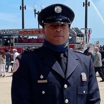 Chicago Firefighter/EMT MaShawn Plummer of Engine 94