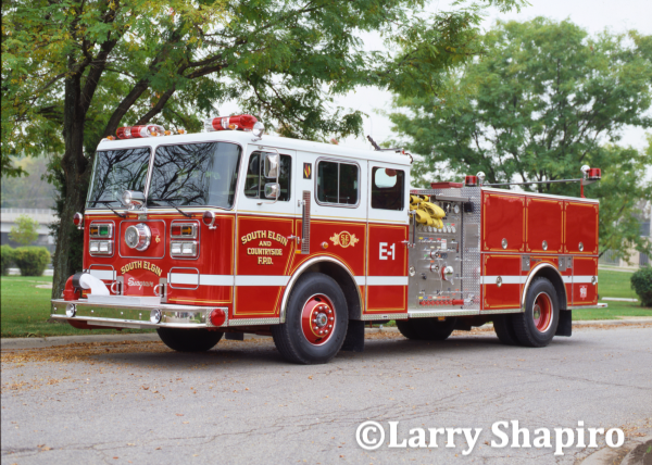 South Elgin & Countryside FPD Engine 1 - 1987 Seagrave fire engine
