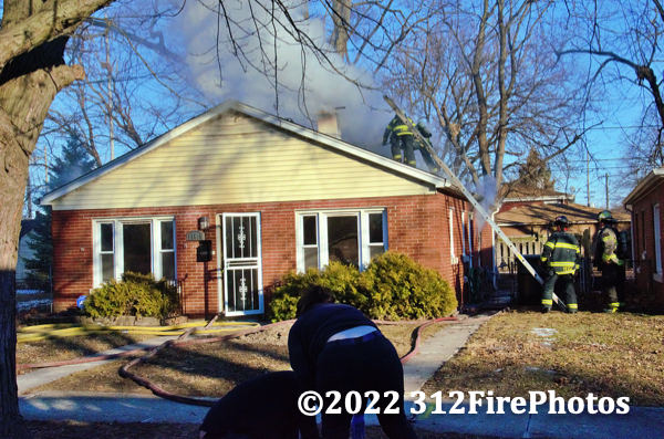 house fire in Dolton Illinois