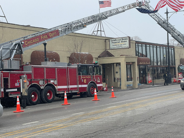 Chicago Fire Department LODD funeral 