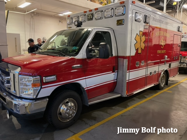 South Shore FD ambulance in Wisconsin