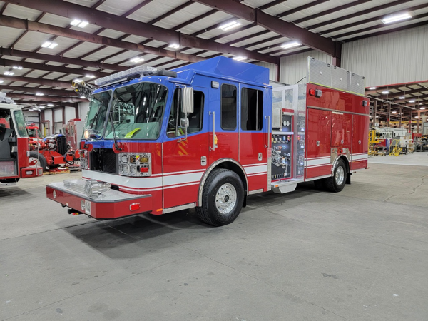 new Ferrara fire engine for the Gary Fire Department