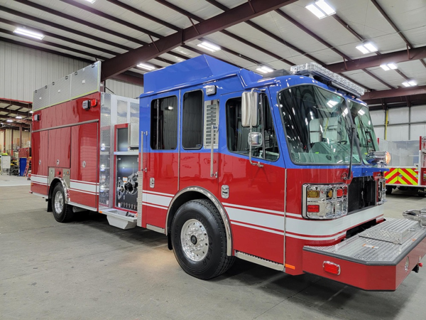 new Ferrara fire engine for the Gary Fire Department