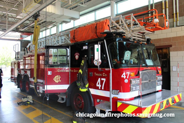 E-ONE fire truck in Chicago 