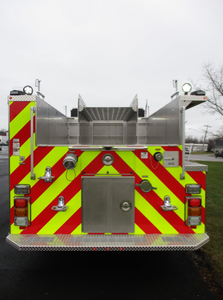 New E-ONE stainless steel fire engine for the Chicago Fire Department