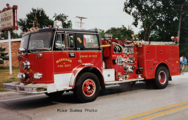 #MikeSumma; #chicagoareafire.com; #FireTruck; Seagrave; #vintagefireengine; #MarkhamFD