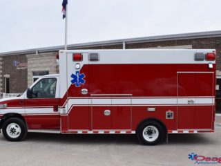 Roberts Park FPD ambulance with new chassis