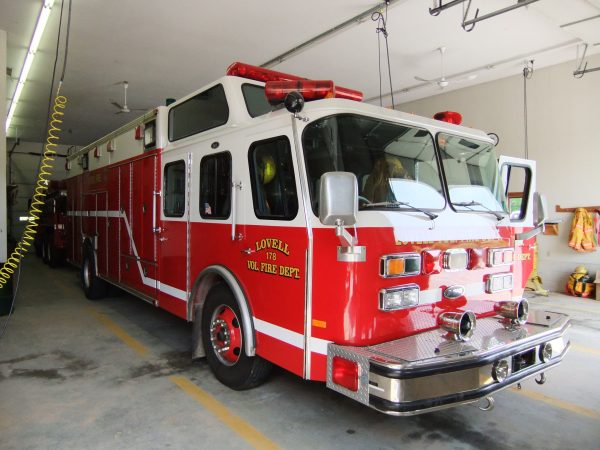 #Chicagoareafire.com; #SchaumburgFD; #firetruck; #EONE; #LovellVF;