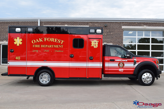 #chicagoareafire.com; #OakForestFD; #OsageAmbulances; #ambulance;