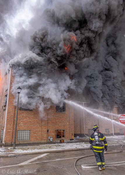 #chicagoareafire.com; #MaywoodFD; #EricHaak; #massivefire; #churchfire; #flames; #firefighters; #Smoke;