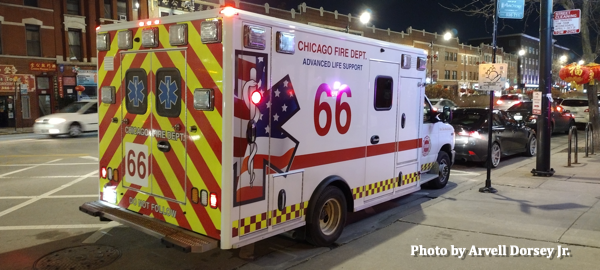 #chicagoareafire.com; #ChicagoFD; #Ambulance; #ArvellDorseyJr;