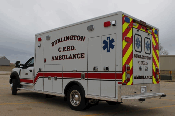 #chicagoareafire.com; #BurlingtonCommunityFPD; #LifeLineAmbulance; #ambulance;