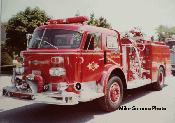 #chicagoareafire.com; #MikeSumma; #firetruck; #AmericanLaFrance; #historic; #TBT; #Vintage; #SouthHollandFD;