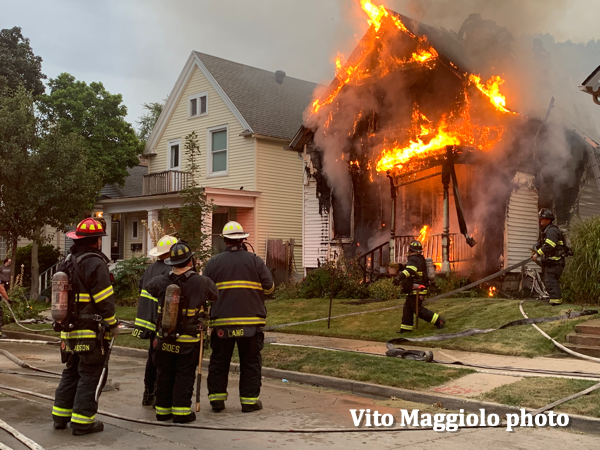 #chicagoareafire.com; #VitoMaggiolo; #MilwaukeeFD; #housefire; #flames; #firefighters;
