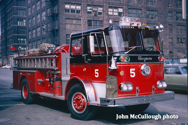 #chicagoareafire.com; #history; #vintage; #Seagrave; #FireTruck; #ChicagoFD; #John McCullough; 