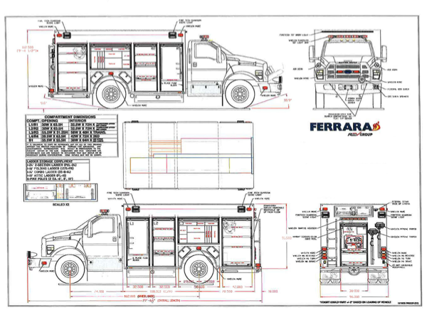 #chicagoareafire.com; #Ferrara; #FordF750; #FireTruck; #CaterpillarFireBrigade;