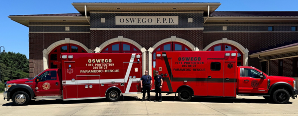 #chicagoareafire.com; #ambulance; #OswegoFPD;