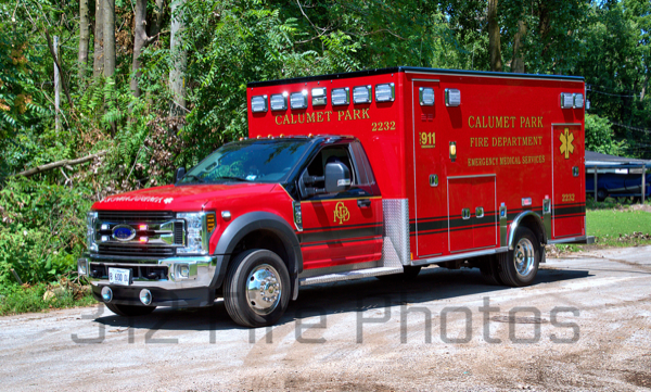 #chicagoareafire.com; #DennisMcGuireJr; #ambulance; #CalumetParkFD;