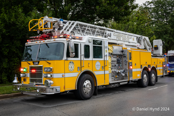 #chicagoareafire.com; #DanielHynd; #Firetruck; #Pierce; #ClarendonHillsFD;