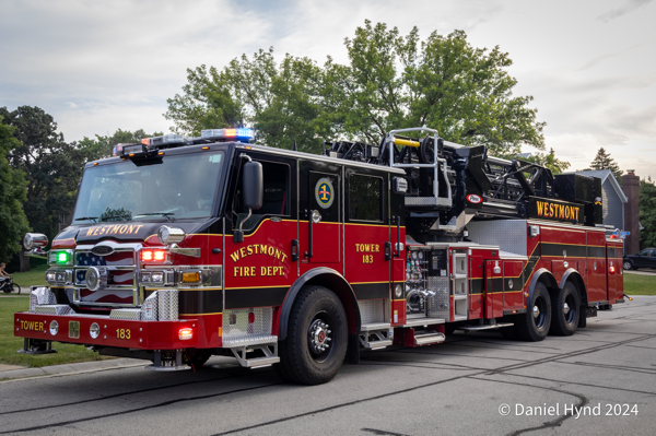 #chicagoareafire.com; #DanielHynd; Firetruck; #Pierce; #WestmontFD;