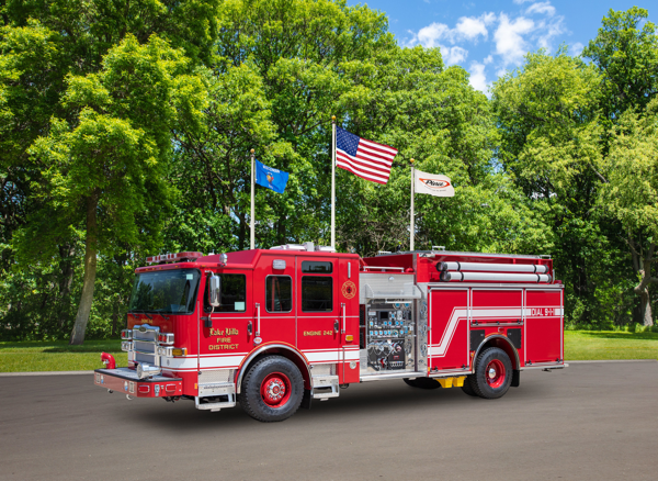 #chicagoareafire.com; #LakeVillaFPD; #FireTruck; #Pierce; #Enforcer;