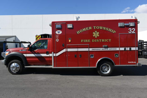 #chicagoareafire.com; #ambulance; #FordF450; #HomerTownshipFPD;