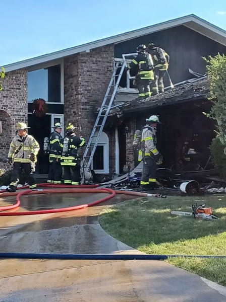 #chicagoareafire.com; #housefire; #aftermath; #OrlandPark; #OrlandFPD;