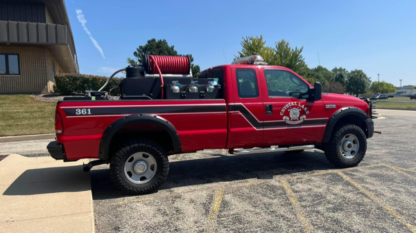 #chicagoareafire.com; #brushtruck; #FireTruck; #CrystalLakeFD; 