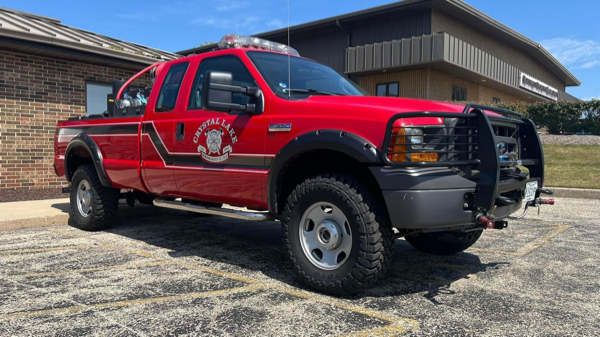 #chicagoareafire.com; #brushtruck; #FireTruck; #CrystalLakeFD; 