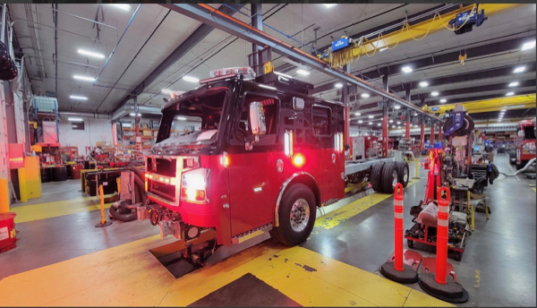 #chicagoareafire.com; #DekalbFD; #rosenbaueramerica; #FireTruck; #beingbuilt; #Commander; #chassis;