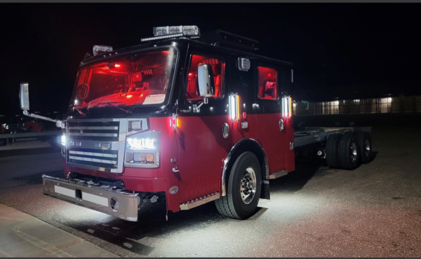 #chicagoareafire.com; #DekalbFD; #rosenbaueramerica; #FireTruck; #beingbuilt; #Commander; #chassis;