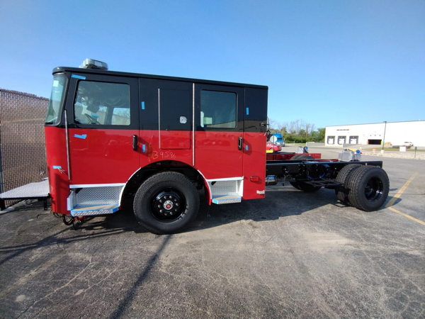 #chicagoareafire.com; #Pierce; #FireTruck; #Enforcer; #beingbuilt; #LockportTownshipFPD;