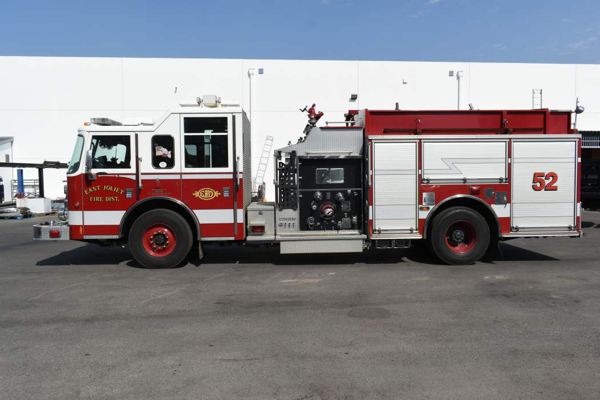 #chicagoareafire.com; #firetruck; #Pierce; #Saber; #EastJolietFPD;