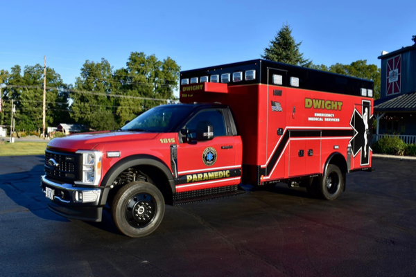 #chicagoareafire.com; #DwightEMS; #ambulance; #FordF550;