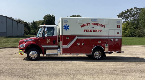 #chicagoareafire.com; #ambulance; #MountProspectFD; #Horton; #Freightliner; #M2;