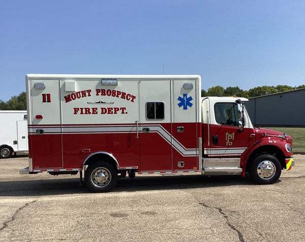 #chicagoareafire.com; #ambulance; #MountProspectFD; #Horton; #Freightliner; #M2;