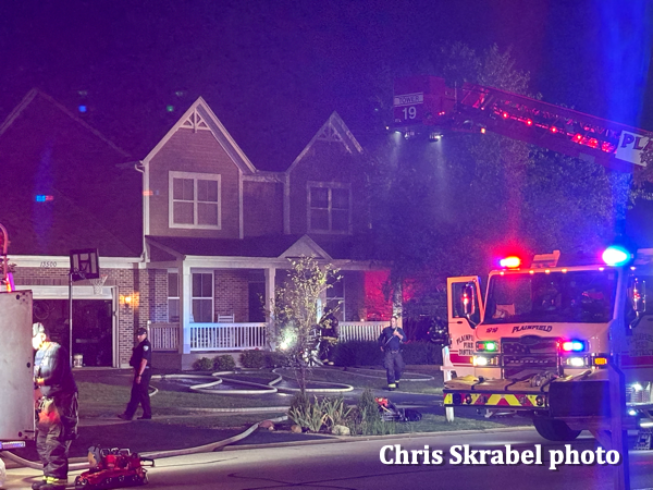 #chicagoareafire.com; #firescene; #ChrisSkrabel; #PlainfieldFPD;